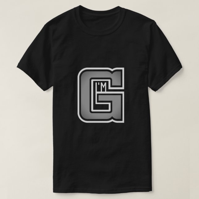 Camiseta Soy G T-Shirt (Diseño del anverso)