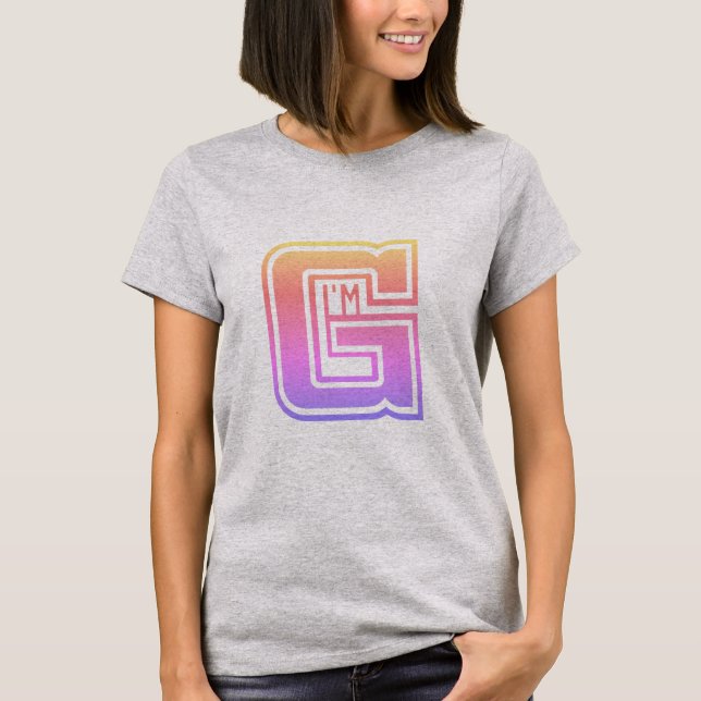 Camiseta Soy G T-Shirt (Anverso)