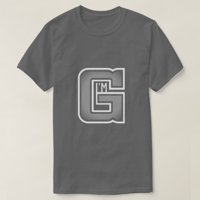 Camiseta Soy G T-Shirt (Diseño del anverso)