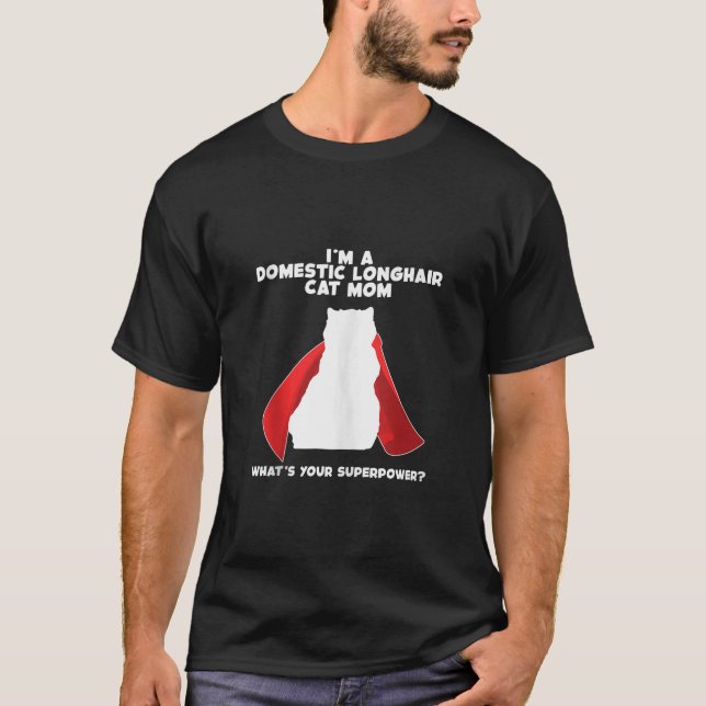 Camiseta Soy gata madre mujer superpotencia paleta doméstic (Anverso)