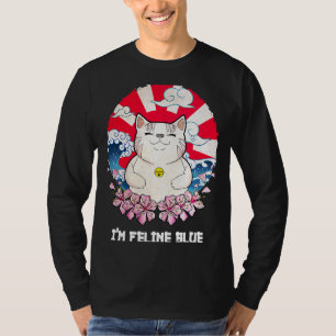 Camiseta Soy Gato Azul felino Gato Gato Gato Gato Gato 2