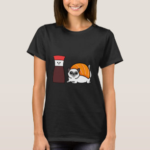 Camiseta Soy Gato Siamés Sushi