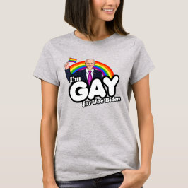 Camiseta Soy gay para Joe Biden