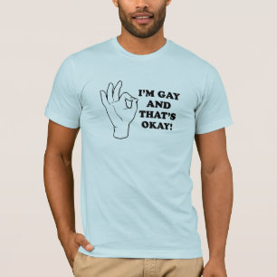 Camiseta Soy gay, y está bien.