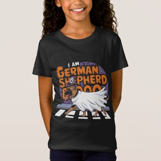 Camiseta Soy GERMAND SHEPHERD boo (Anverso)