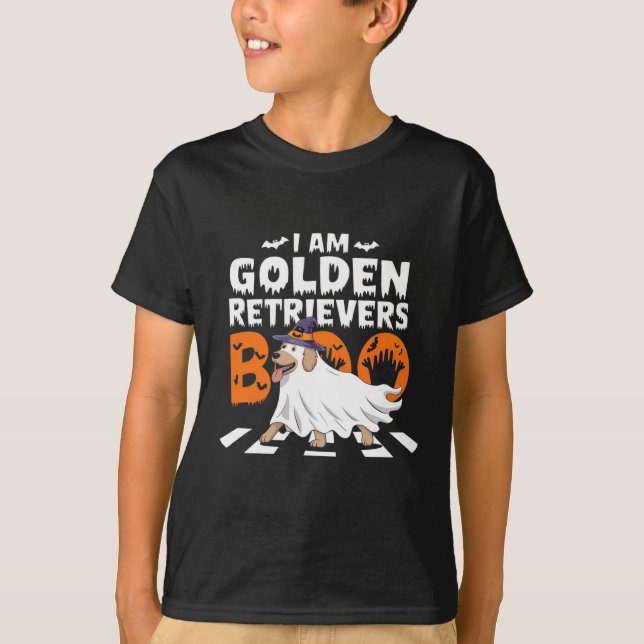 Camiseta Soy GOLDEN RETRIEVERS boo (Anverso)