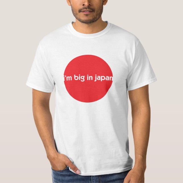 Camiseta Soy grande en Japón (Anverso)