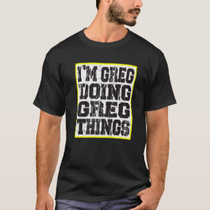 Camiseta Soy Greg Doing Greg Things Navidades