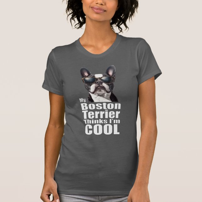 Camiseta Soy Guay Boston Terrier (Anverso)
