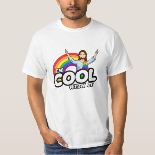 Camiseta Soy Guay con eso - Jesús arcoiris