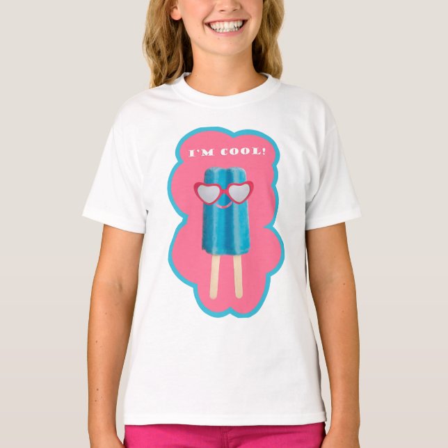 Camiseta Soy Guay Ice Pop en gafas de sol (Anverso)