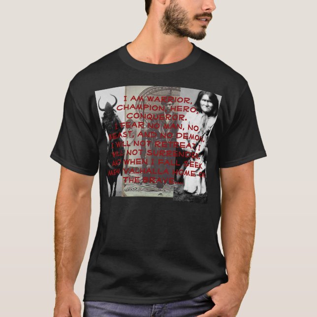 CAMISETA SOY GUERRERO (Anverso)