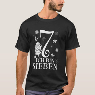 Camiseta Soy Hada Siete Cumpleaños Siete