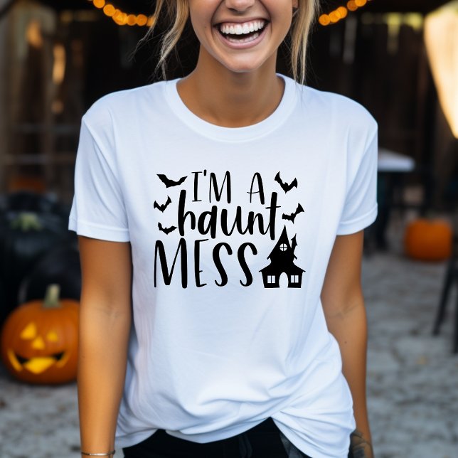 Camiseta Soy Halloween de Halloween de Mujeres Graciosas Me (Subido por el creador)