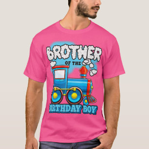 Camiseta Soy Hermano de la fiesta de cumpleaños del niño de