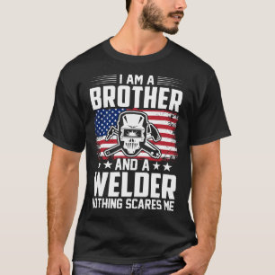 Camiseta Soy HERMANO Y Soldado, Nada Me Da Miedo.