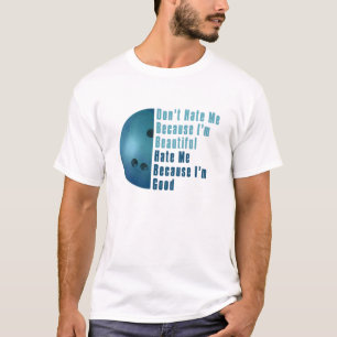 Camiseta Soy Hermosa, Soy Buena Bola Azul