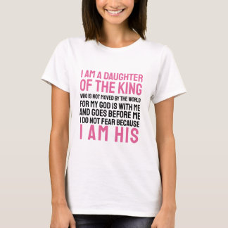 Camiseta Soy hija del Rey 2 Corintios 6:18