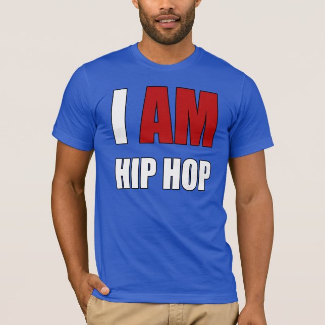 CAMISETA "SOY HIP HOP" CARTA ROJA (Anverso)
