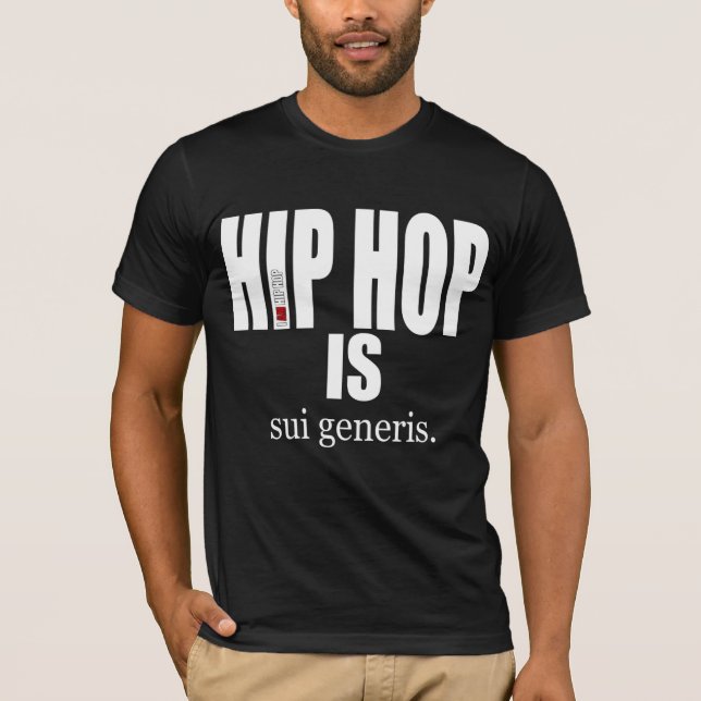Camiseta SOY HIP HOP - HIP HOP ES sui generis (Anverso)