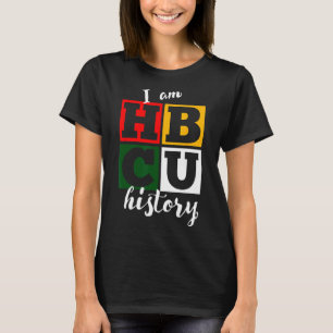 Camiseta Soy Historia Hbcu - Mes de la Historia Negra