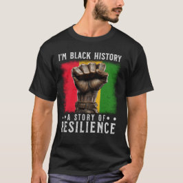 Camiseta Soy historia negra
