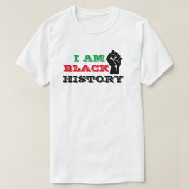 CAMISETA SOY HISTORIA NEGRA