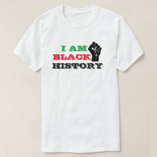 CAMISETA SOY HISTORIA NEGRA