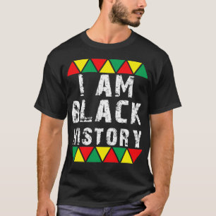 Camiseta soy historia negra