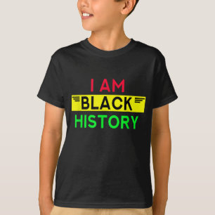 Camiseta Soy historia negra