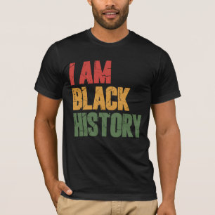 Camiseta Soy historia negra