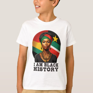 Camiseta Soy historia negra