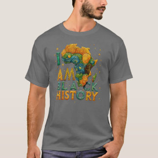 Camiseta SOY HISTORIA NEGRA Activismo negro 1