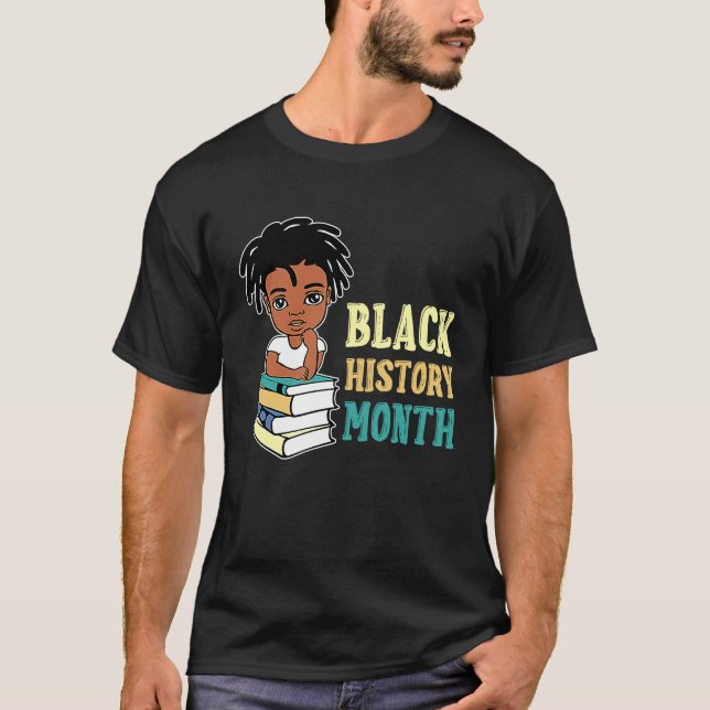 Camiseta Soy historia negra africano, negro, amigo del orgu (Anverso)