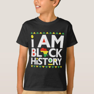 Camiseta Soy historia negra - El mes de la historia negra,