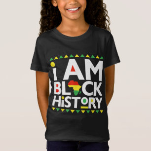 Camiseta Soy historia negra - El mes de la historia negra, 
