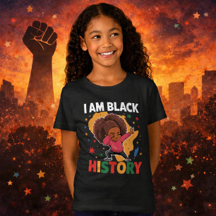 Camiseta Soy Historia Negra – Empoderamiento Juvenil Confia