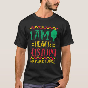 Camiseta Soy historia negra Futuro Melanin King Kids Negro