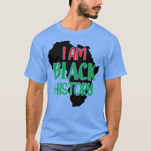 Camiseta Soy historia negra Mes de historia negra 