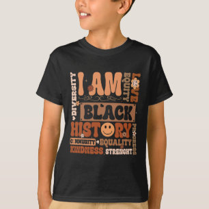 Camiseta Soy historia negra Mes de la historia negra Mujere