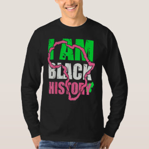 Camiseta Soy Historia Negra Por El Mes De La Historia Negra