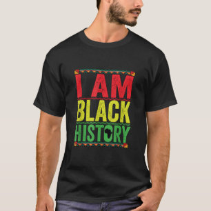 Camiseta SOY HISTORIA NEGRA Vintage Retro Mon de historia n