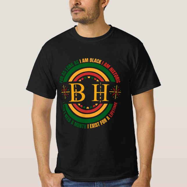 Camiseta Soy Histórico No Necesito Un Mes De Vida Existido (Anverso)