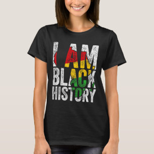 Camiseta Soy hombres mujeres de la historia negra Mes de la