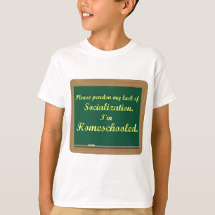 Camiseta Soy homeschooled.