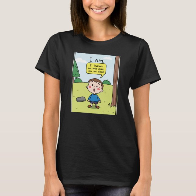 Camiseta Soy humano (Anverso)