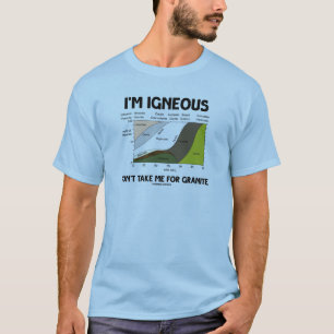 Camiseta Soy ígneo no me tomo para el granito