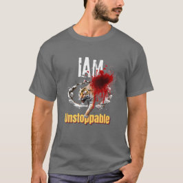 Camiseta Soy Imparable Tigre Bromeante Gráfico Sangriento