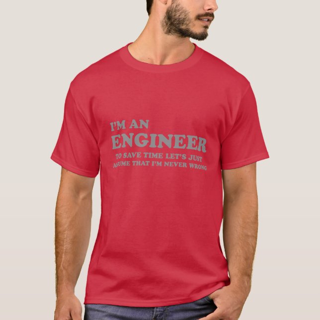 Camiseta Soy ingeniero (Anverso)