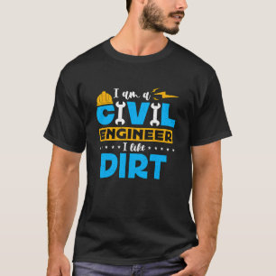 Camiseta Soy Ingeniero Civil Me Gustan Los Ingenieros Puent